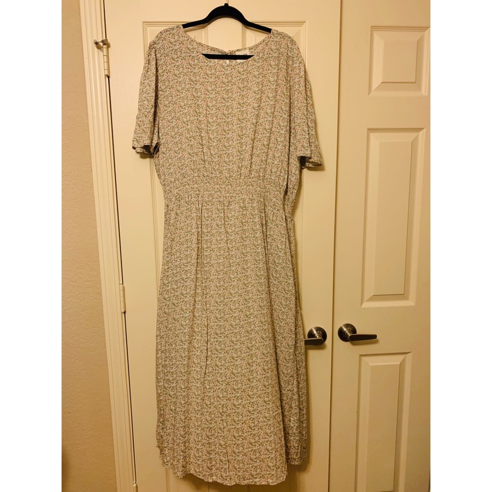 Boutique Smocked Maxi Dress